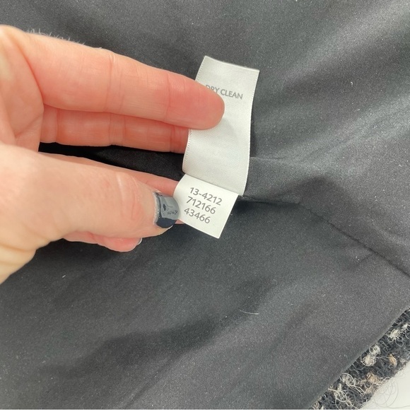 J.‎ Jill 2 button Coat Alpaca Wool Boucle midi Jacket - Picture 14 of 14